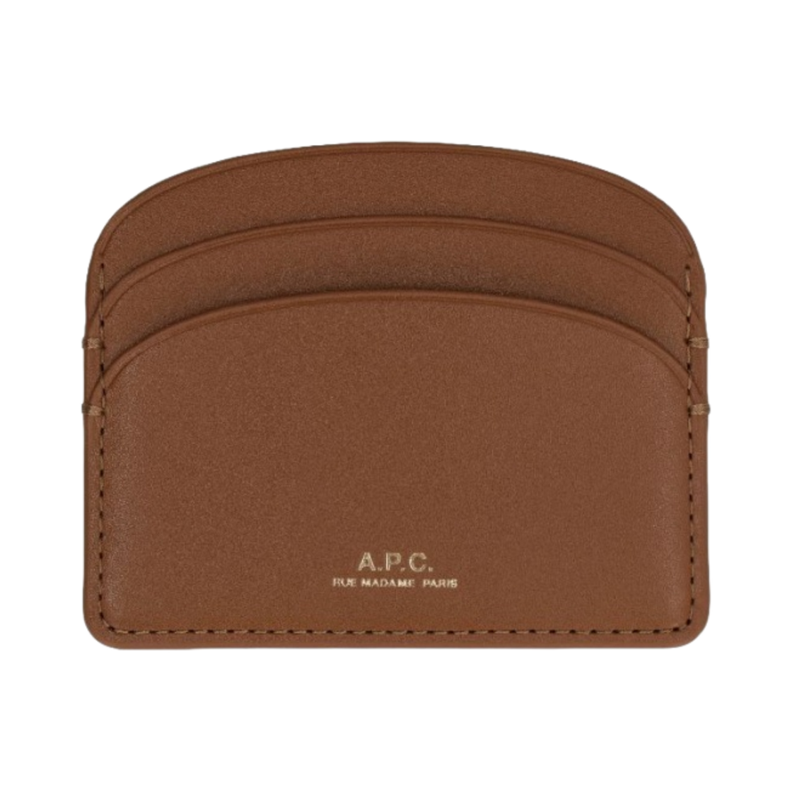 아페쎄 데미룬 카드 홀더 카푸치노(A.P.C. Demi-Lune Card Holder Cappuccino)