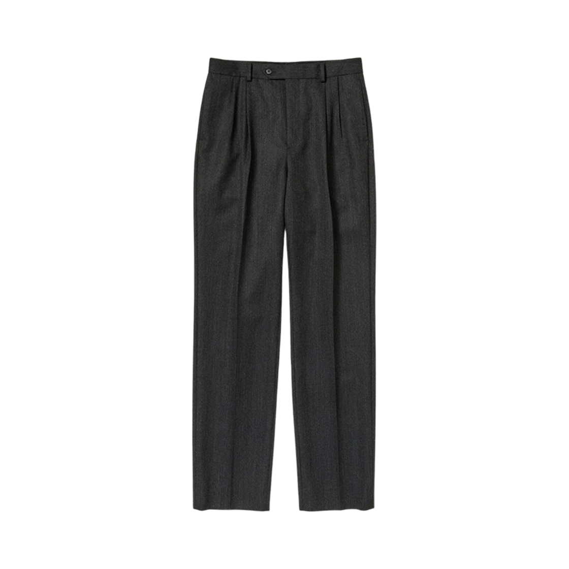 오라리 블루페이스 울 도비 슬랙스 차콜