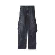 Ignota Core:6 Washed Cargo Pants Black