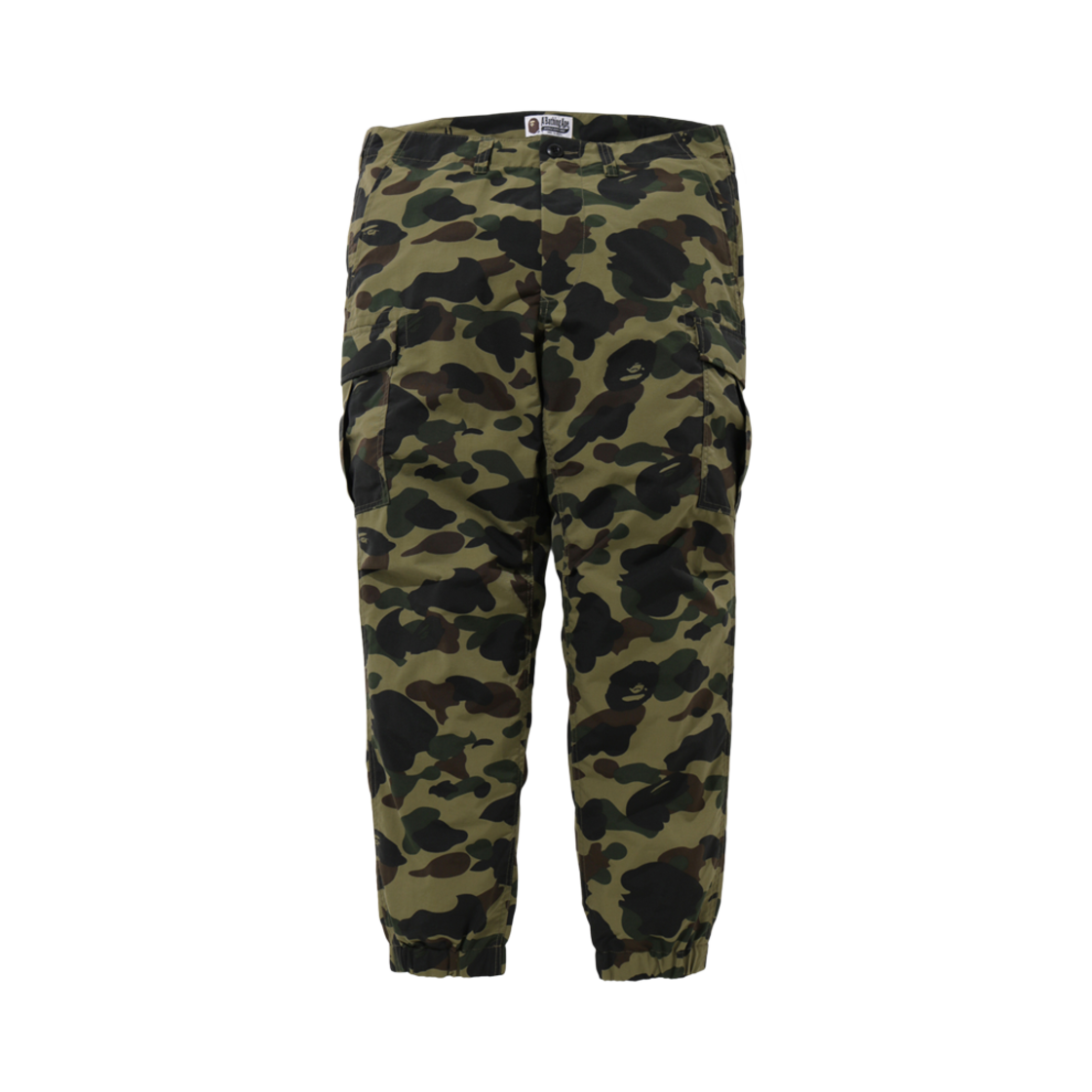 베이프 퍼스트 카모 카고 조거 아미 그린(BAPE 1st Camo Cargo Joggers Army Green) - 1