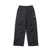 HDEX Pintuck Wide Cargo Pants Black
