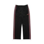 Needles Straight Track Pants Poly Smooth Black