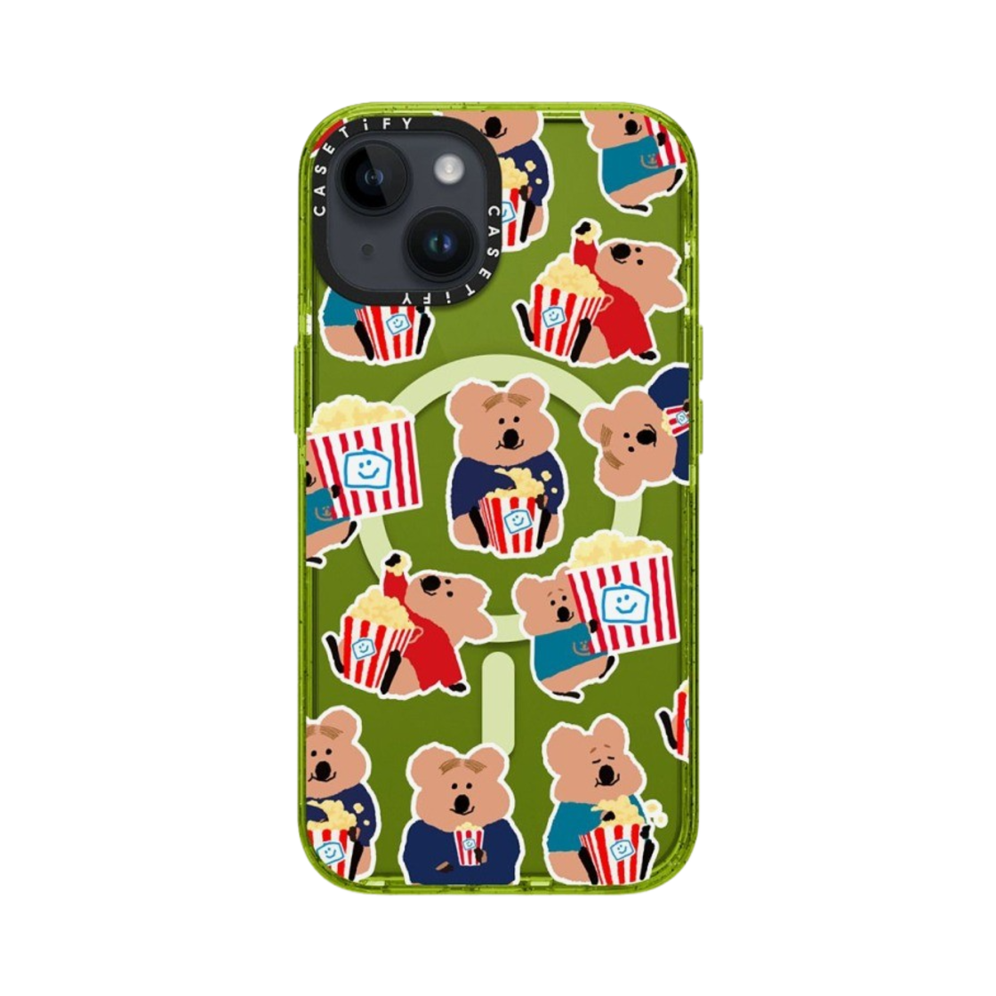 케이스티파이 x 다이노탱 아이폰 스낵 바 어택 맥세이프 임팩트 케이스 키위(Casetify x Dinotaeng iPhone Snack Bar Attack MagSafe Impact Case Kiwi) - 5