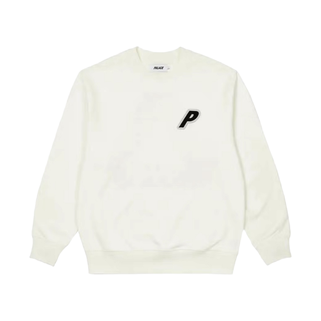 팔라스 P-3 아플리케 크루넥 화이트 - 22FW(Palace P-3 Applique Crew White - 22FW) - 2