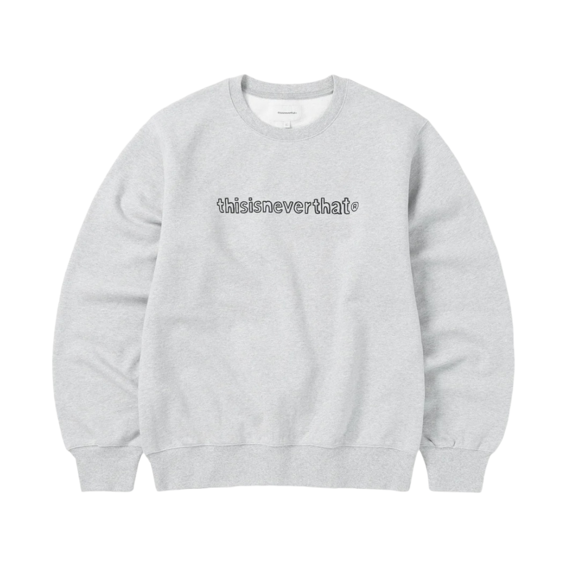 디스이즈네버댓 x 나이젤 그래프 로고 크루넥 그레이(Thisisneverthat x Naijel Graph Logo Crewneck Grey) - 1