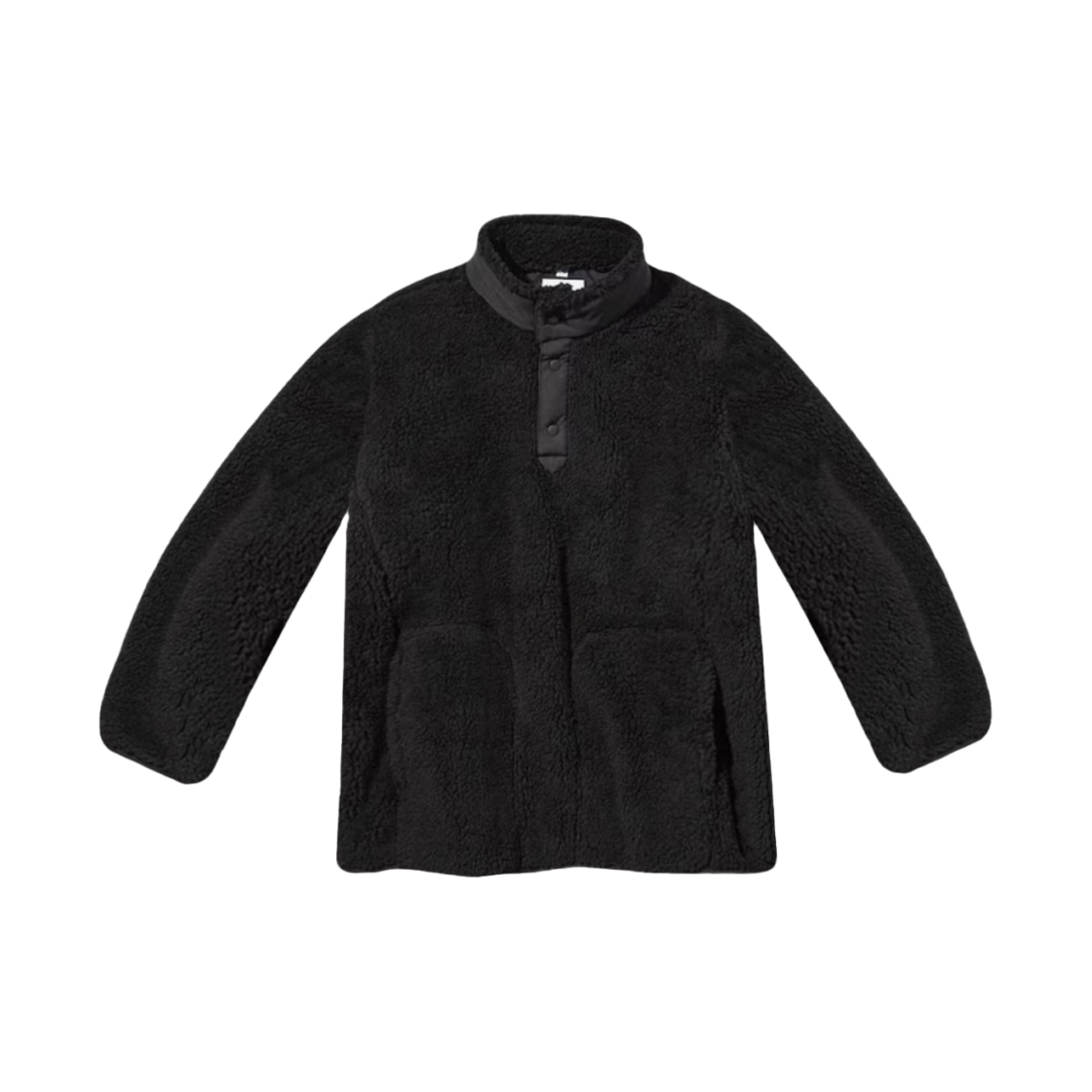 유니클로 x 화이트 마운티니어링 WPJ 플리스 오버사이즈 풀오버 긴팔 블랙 - KR(Uniqlo x White Mountaineering WPJ Fleece OverSized Long Sleeve Pullover Black - KR)