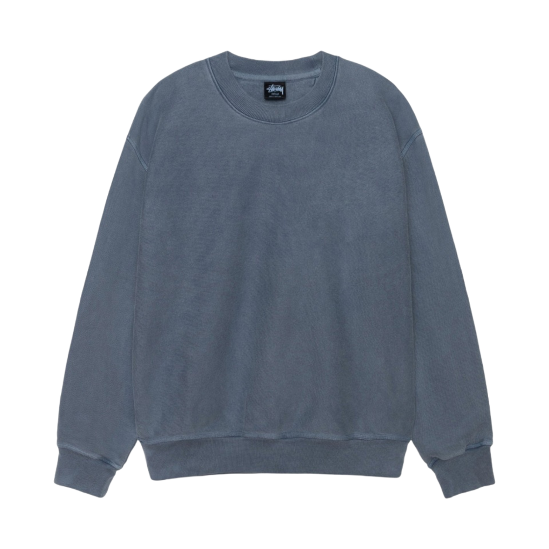 스투시 부아나 피그먼트 다이드 크루 블랙 | Stussy | KREAM