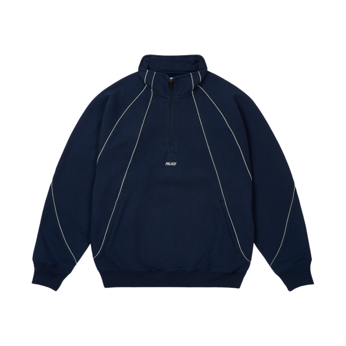 팔라스 리플렉토 1/4 집 네이비 - 25SS(Palace Reflecto 1/4 Zip Navy - 25SS)
