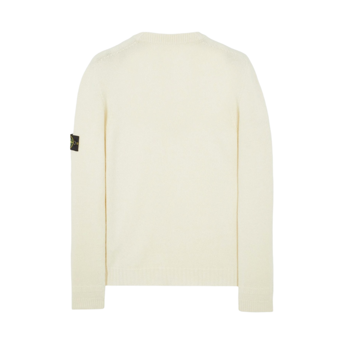 스톤 아일랜드 524A3 램스울 크루넥 니트 오프 화이트 - 22FW(Stone Island 524A3 Lambswool Crewneck Knit Off White - 22FW) - 2