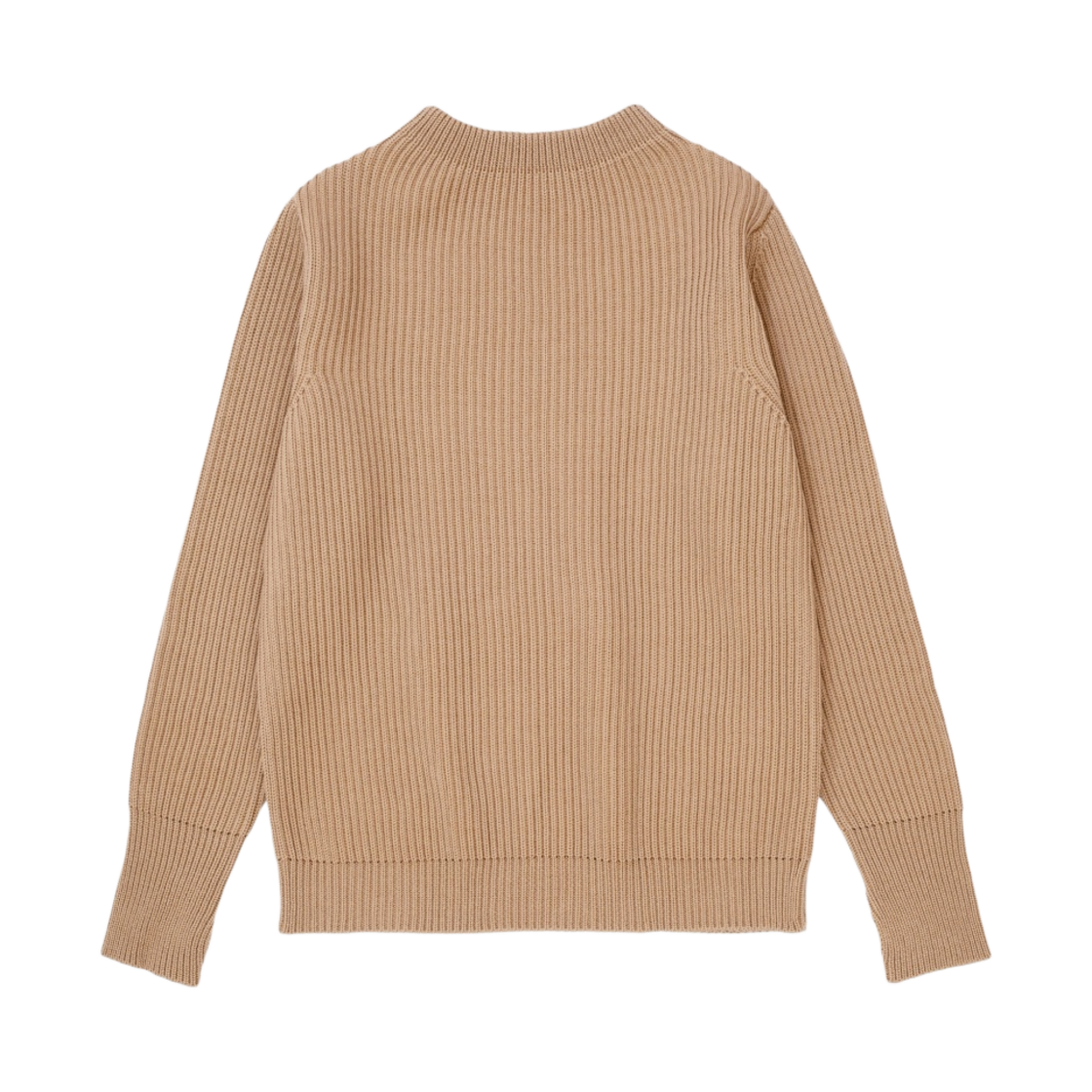 - Andersen Andersen Navy Crewneck Sweater Camel