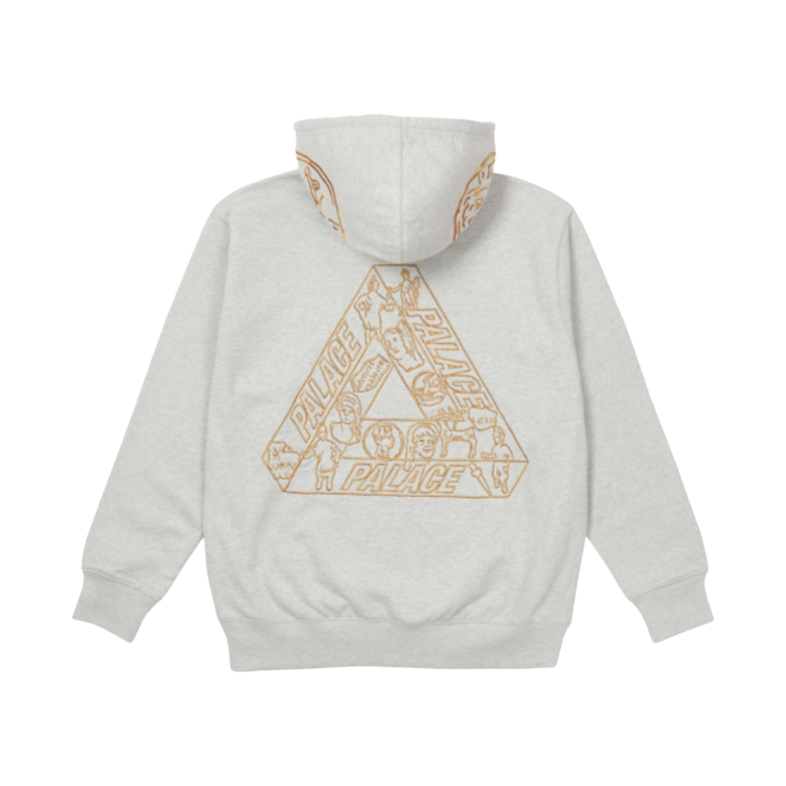 팔라스 트라이아키올로지 후드 그레이 말 - 21SS