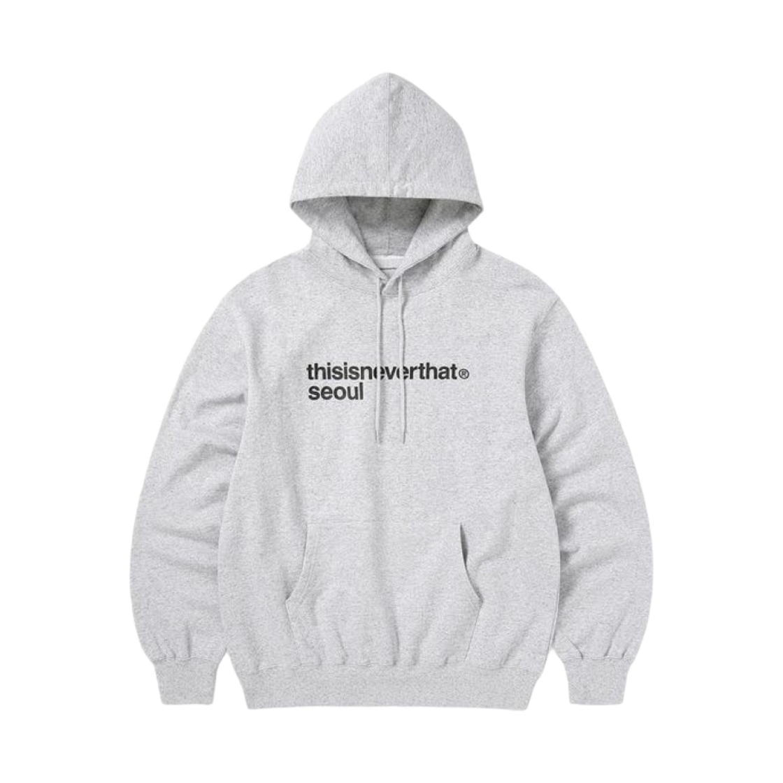 디스이즈네버댓 서울 후드 헤더 그레이(Thisisneverthat Seoul Hoodie Heather Grey)