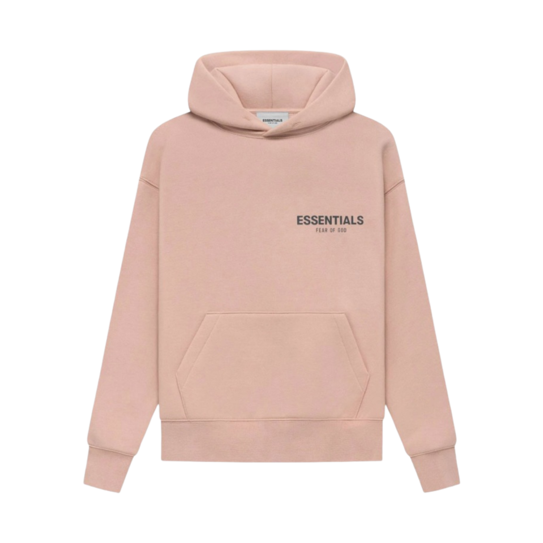 (키즈) 에센셜 풀오버 후드 매트 블러쉬 - 21FW