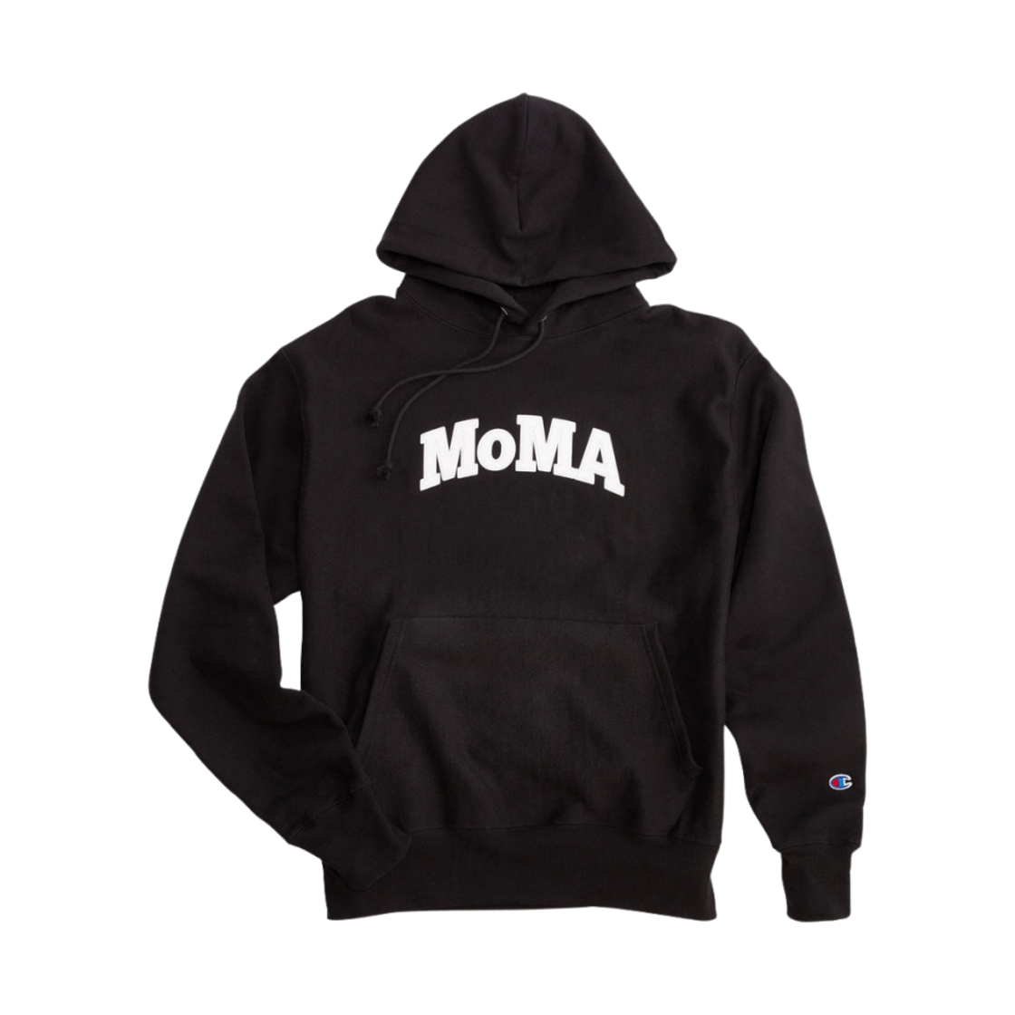 - Champion x MoMA Hoodie Black