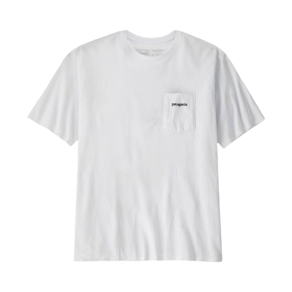 파타고니아 라인 로고 릿지 포켓 리스폰시빌리티 화이트(Patagonia Line Logo Ridge Pocket Responsibili-Tee White) - 2