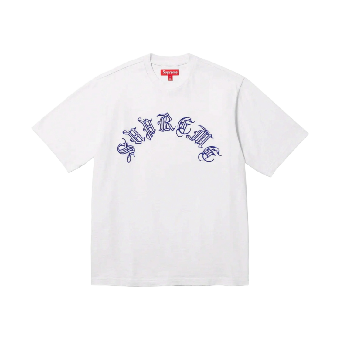 - Supreme Old English S/S Top White - 23FW