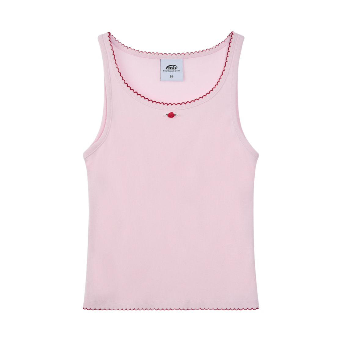 - (W) Emis Mini Corsage Sleeveless Pink