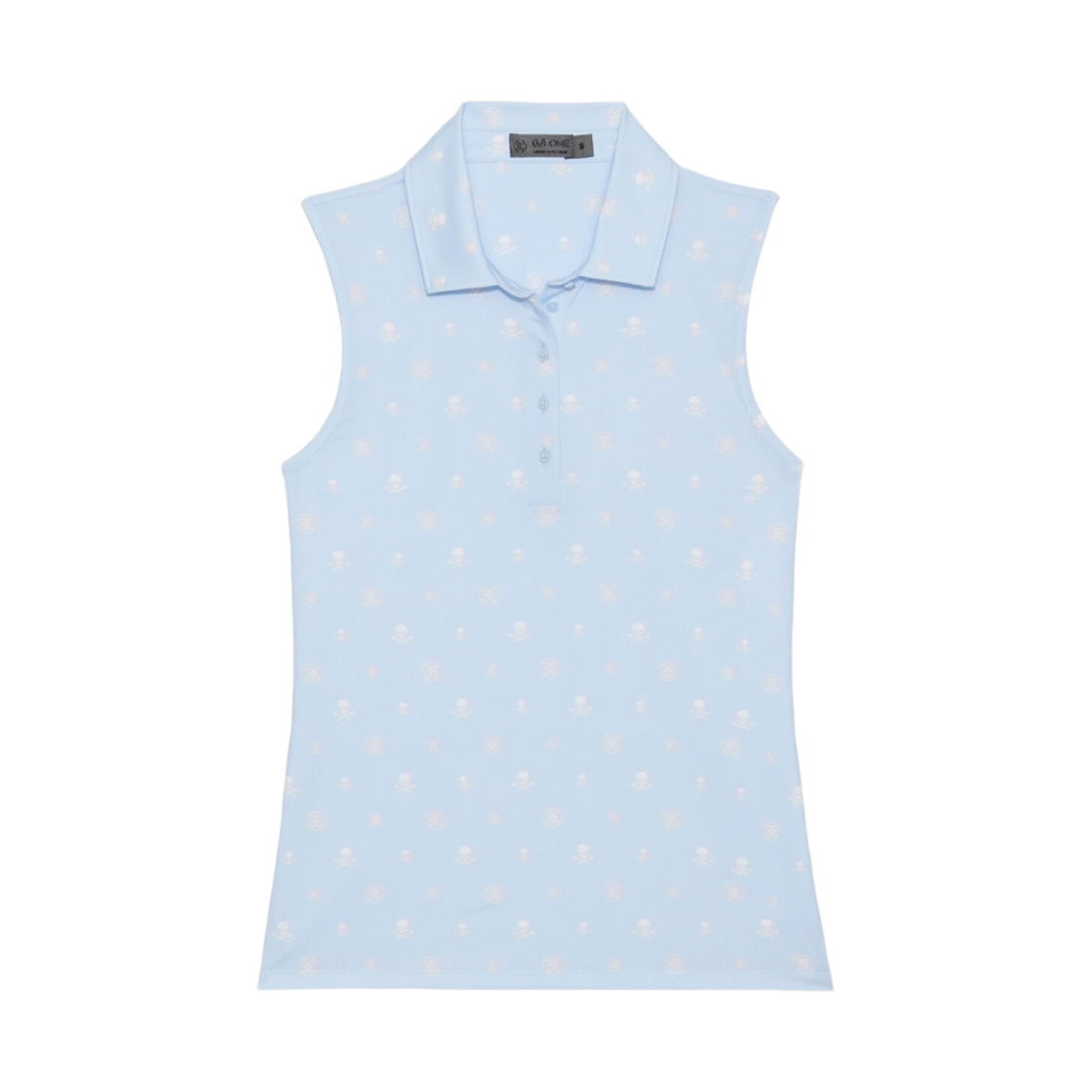 G4LS23K562 (W) G/Fore RGB Tech Jersey Sleeveless Polo Sky