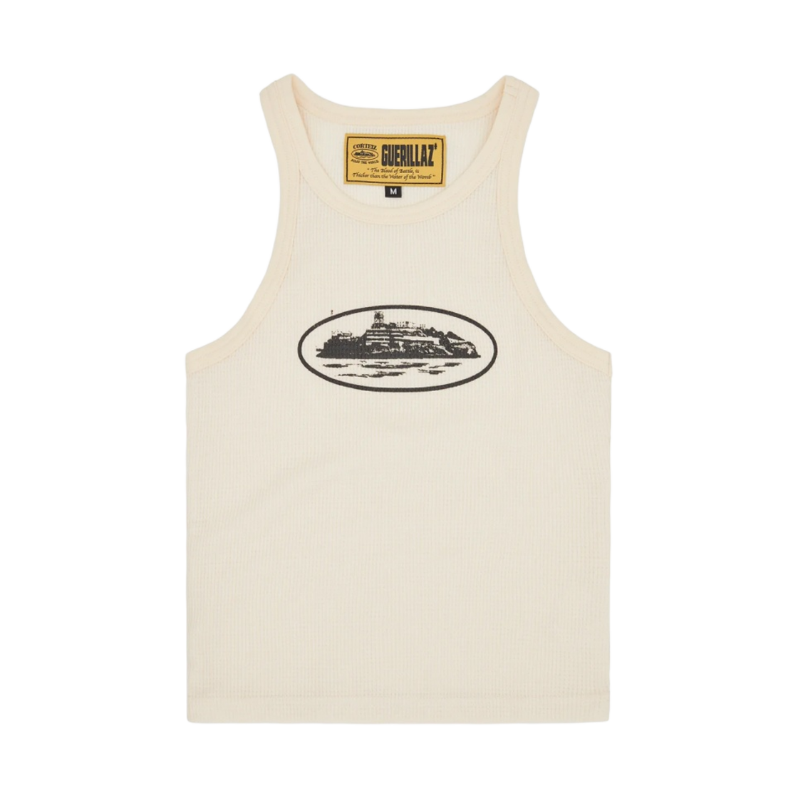 (W) 코르테이즈 알카트라즈 탱크탑 크림((W) Corteiz Alcatraz Tank Top Cream) - 1