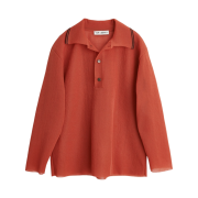 Our Legacy Big Piquet Crimson Red