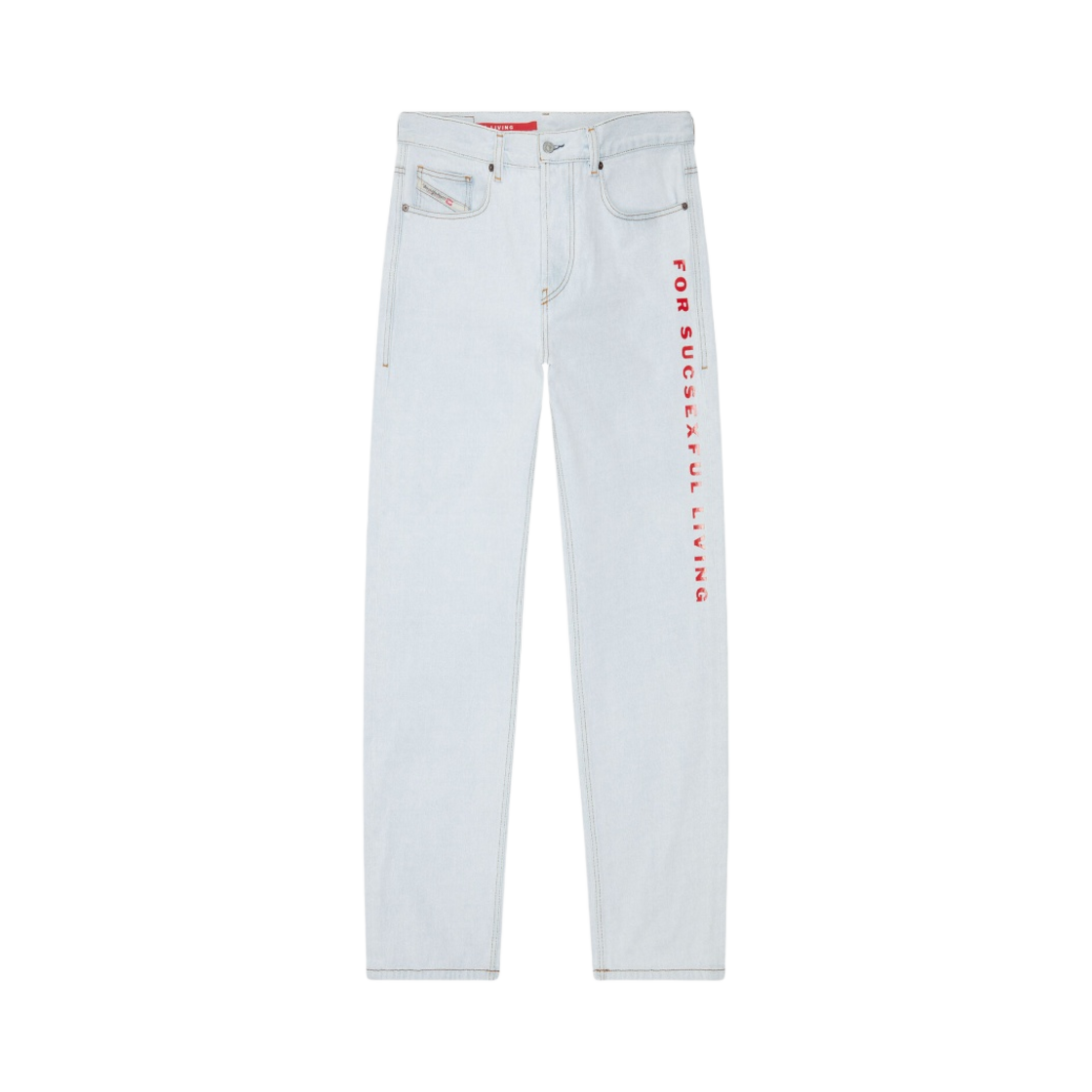 디젤 x 듀렉스 2010 0079z 스트레이트 진 라이트 블루(Diesel x Durex 2010 0079z Straight Jeans Light Blue) - 1