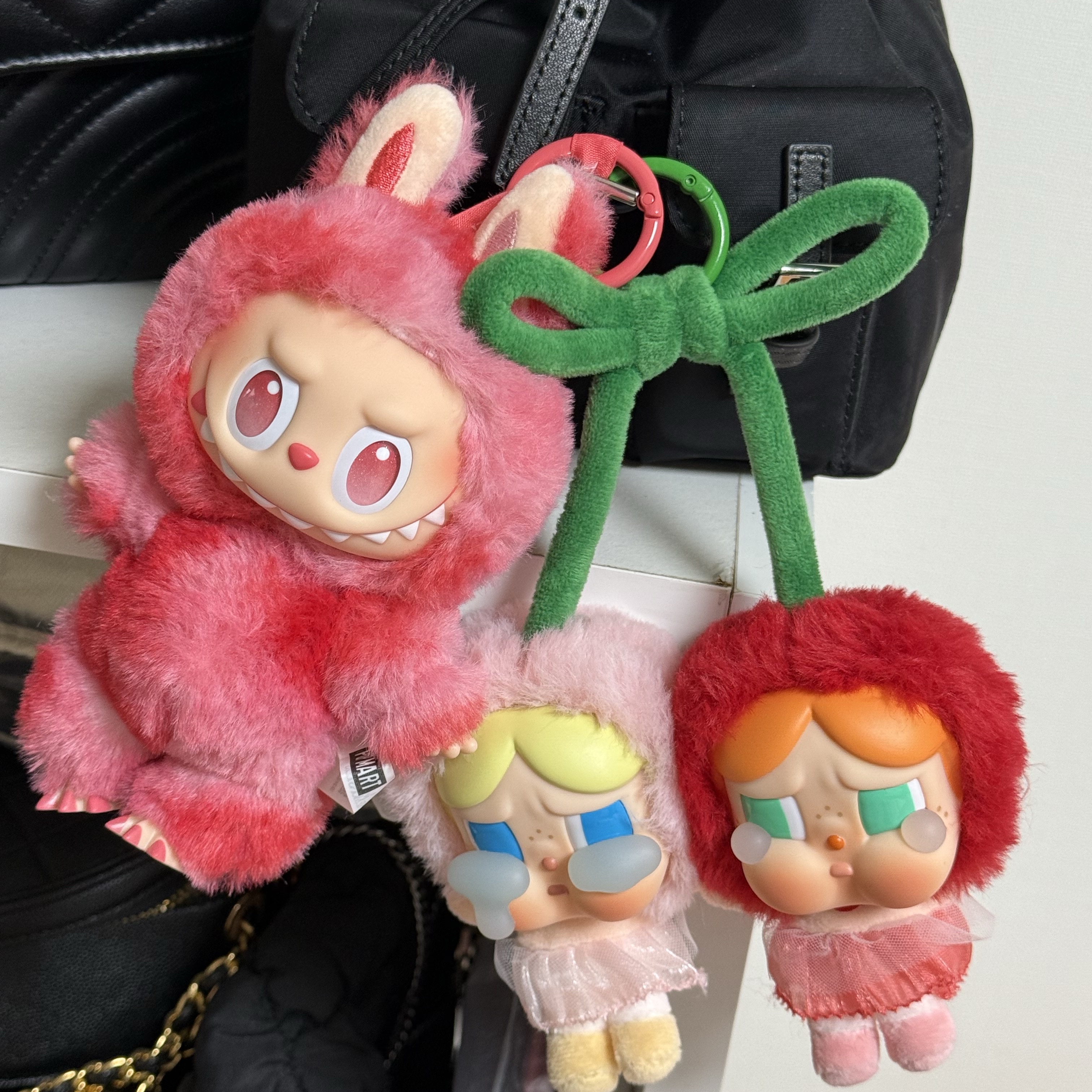 Pop Mart Labubu The Monsters Highlight Series Sealed Case (1 Blind Box), Pop Mart Crybaby Crying For Love Series Vinyl Plush 착용 스타일