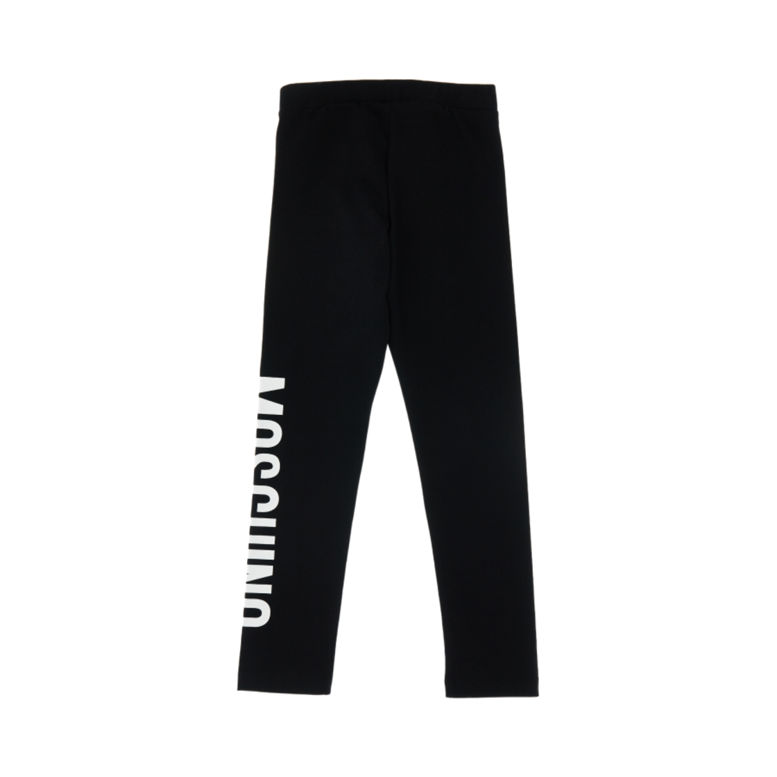 (키즈) 모스키노 코튼 로고 레깅스 블랙((Kids) Moschino Cotton Logo Leggings Black) - 2