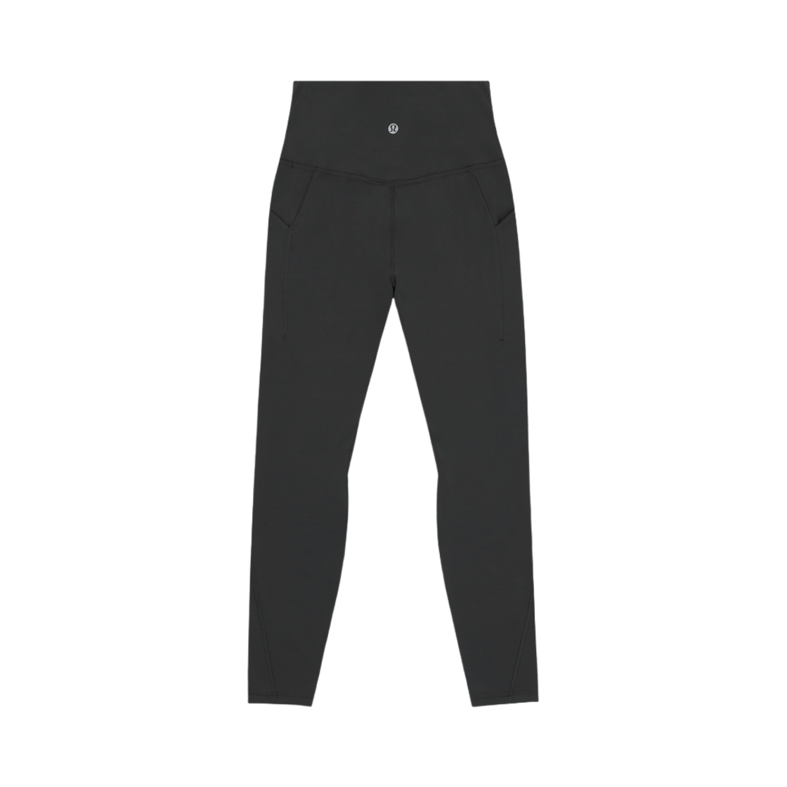 (W) 룰루레몬 얼라인 하이라이즈 24인치 포켓 팬츠 그래파이트 그레이 - 아시아((W) Lululemon Align High-Rise 24 Inch Pocket Pants Graphite Grey - Asia)