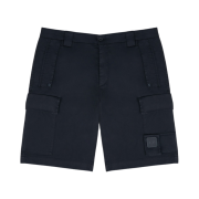 C.P. Company Metropolis Series Stretch Sateen Cargo Shorts Total Eclipse Blue - 23SS