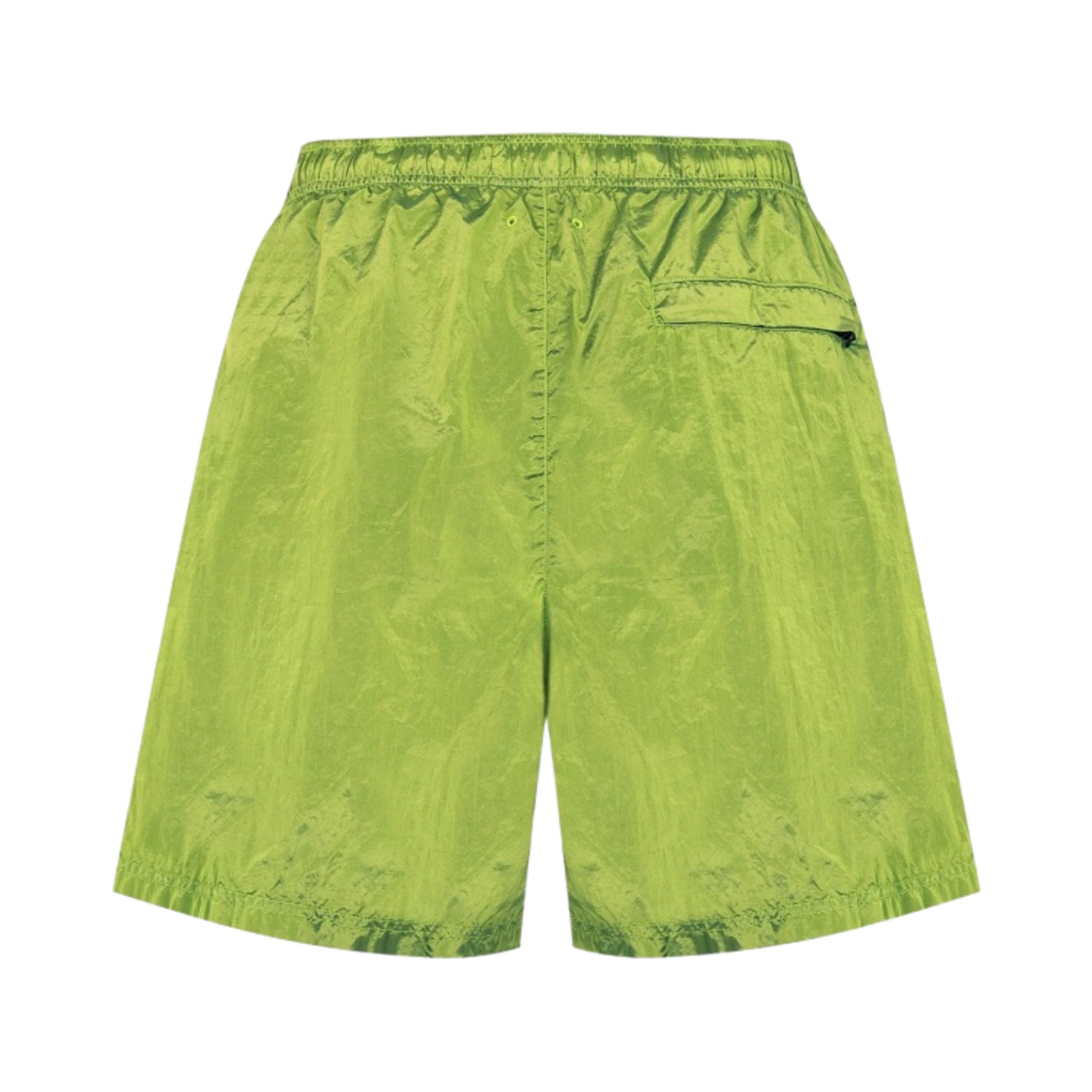 스톤 아일랜드 B0943 나일론 메탈 에코닐 재생 나일론 스위밍 트렁크 레몬 - 22FW(Stone Island B0943 Nylon Metal in Econyl Regenerated Nylon Swimming Trunk Lemon - 22FW) - 2