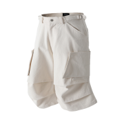 ROARINGRAD 25 Parachute Bermuda Pants Cream