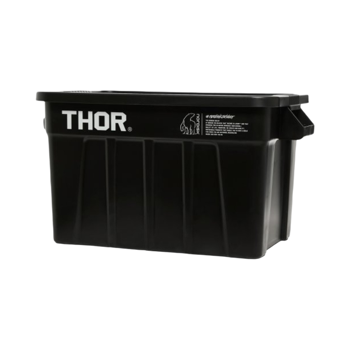 노르디스크 x 토르 컨테이너 토트 박스 세트 75L 블랙(Nordisk x Thor Container Tote Box Set 75L Black)