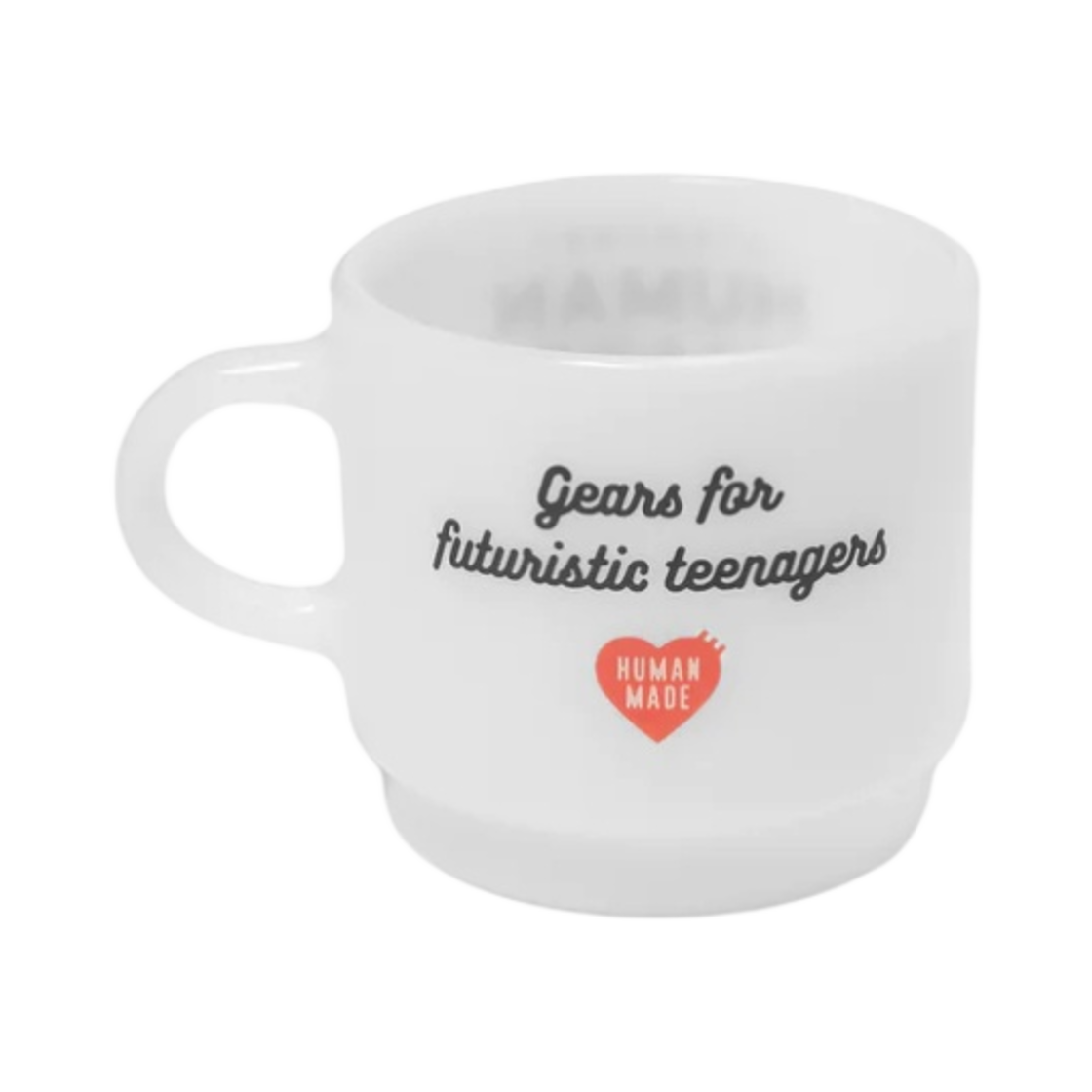 휴먼 메이드 닥스 글라스 머그 화이트(Human Made Dachs Glass Mug White) - 2