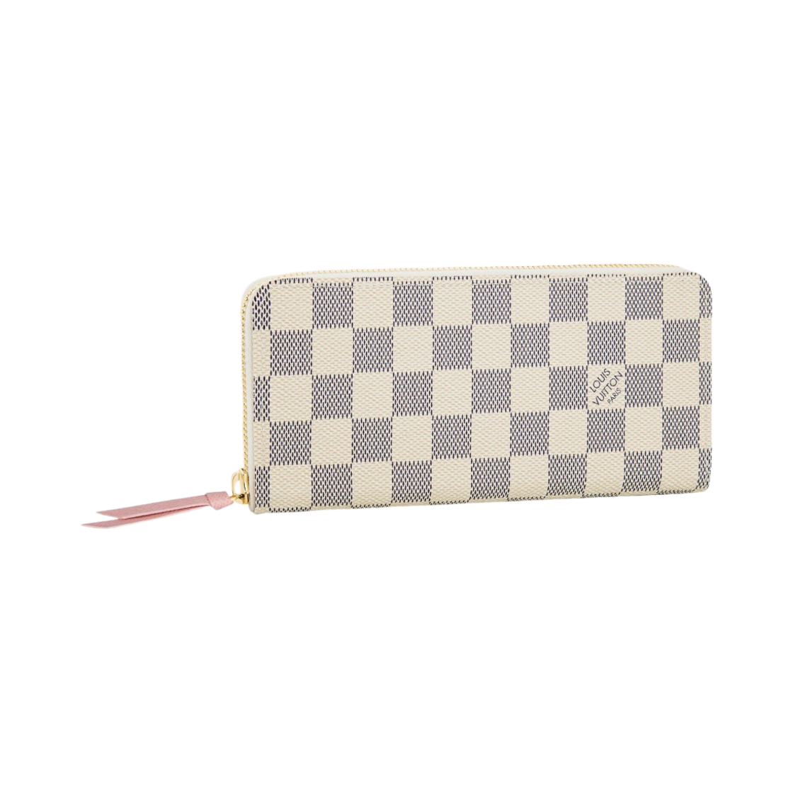 루이비통 클레망스 월렛 다미에 아주르 로즈 발레린 핑크(Louis Vuitton Clemence Wallet Damier Azure Rose Ballerine Pink) - 1