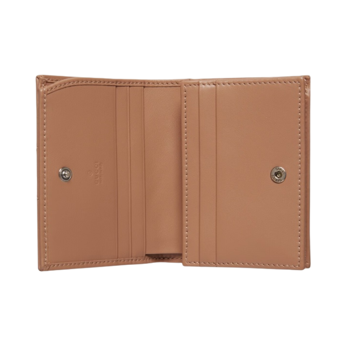 구찌 GG 마몽 마틀라세 카드 케이스 월렛 로즈 베이지(Gucci GG Marmont Matelasse Card Case Wallet Rose Beige) - 3