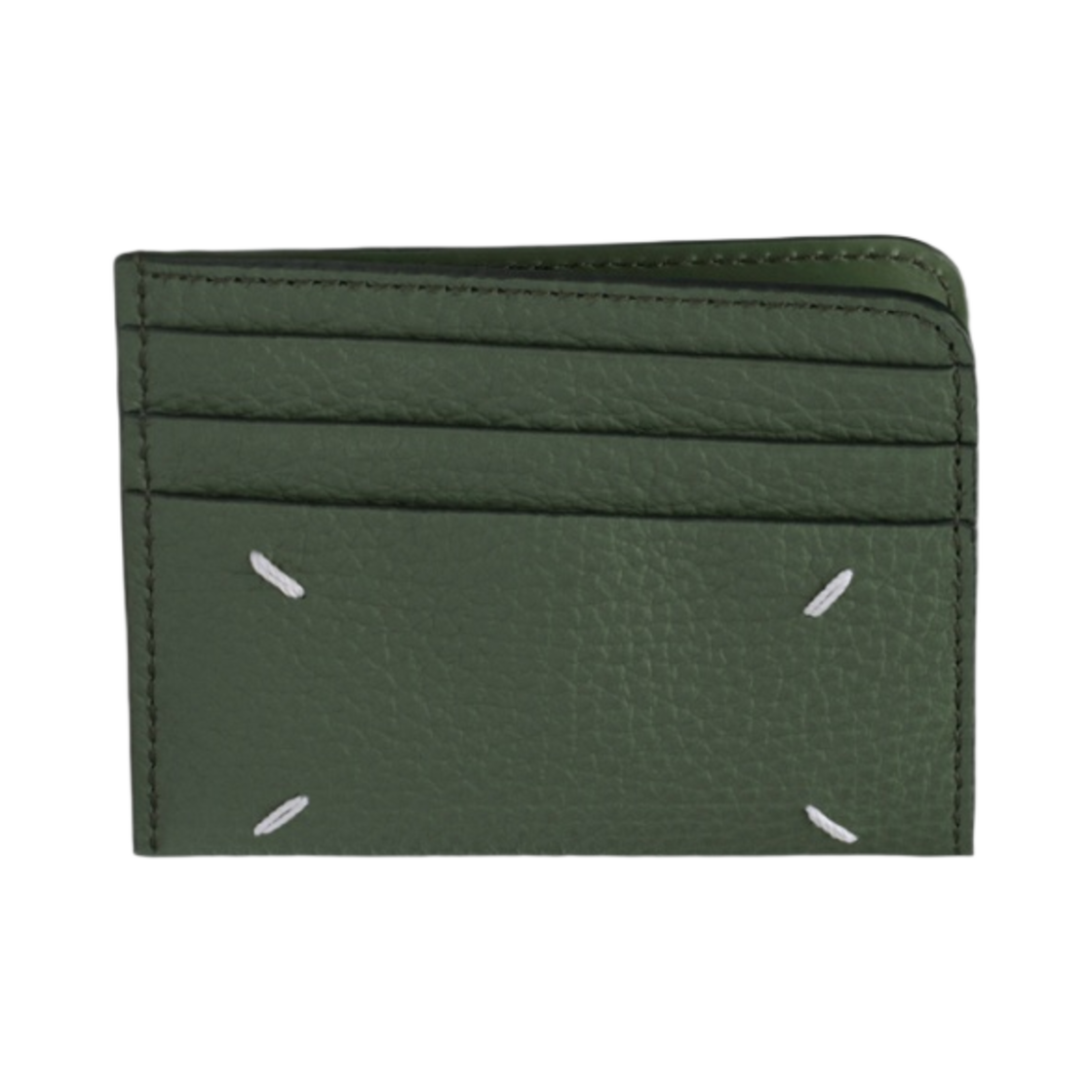 SA3VX0011P4746T7166 Maison Margiela Leather Card Holder Thyme