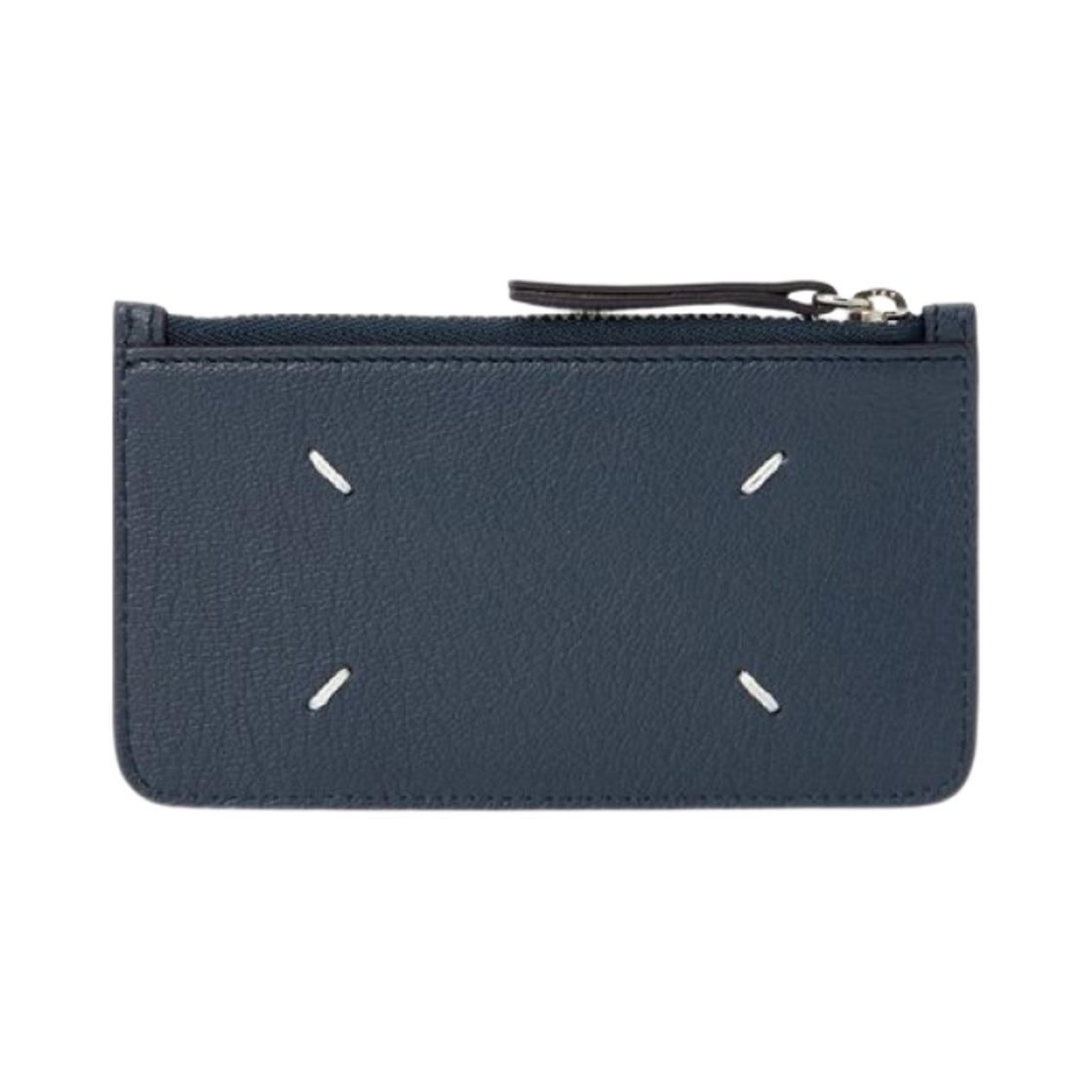 메종 마르지엘라 포 스티치 지퍼 카드 홀더 슬레이트 블루(Maison Margiela Four Stitches Zipped Card Holder Slate Blue) - 1