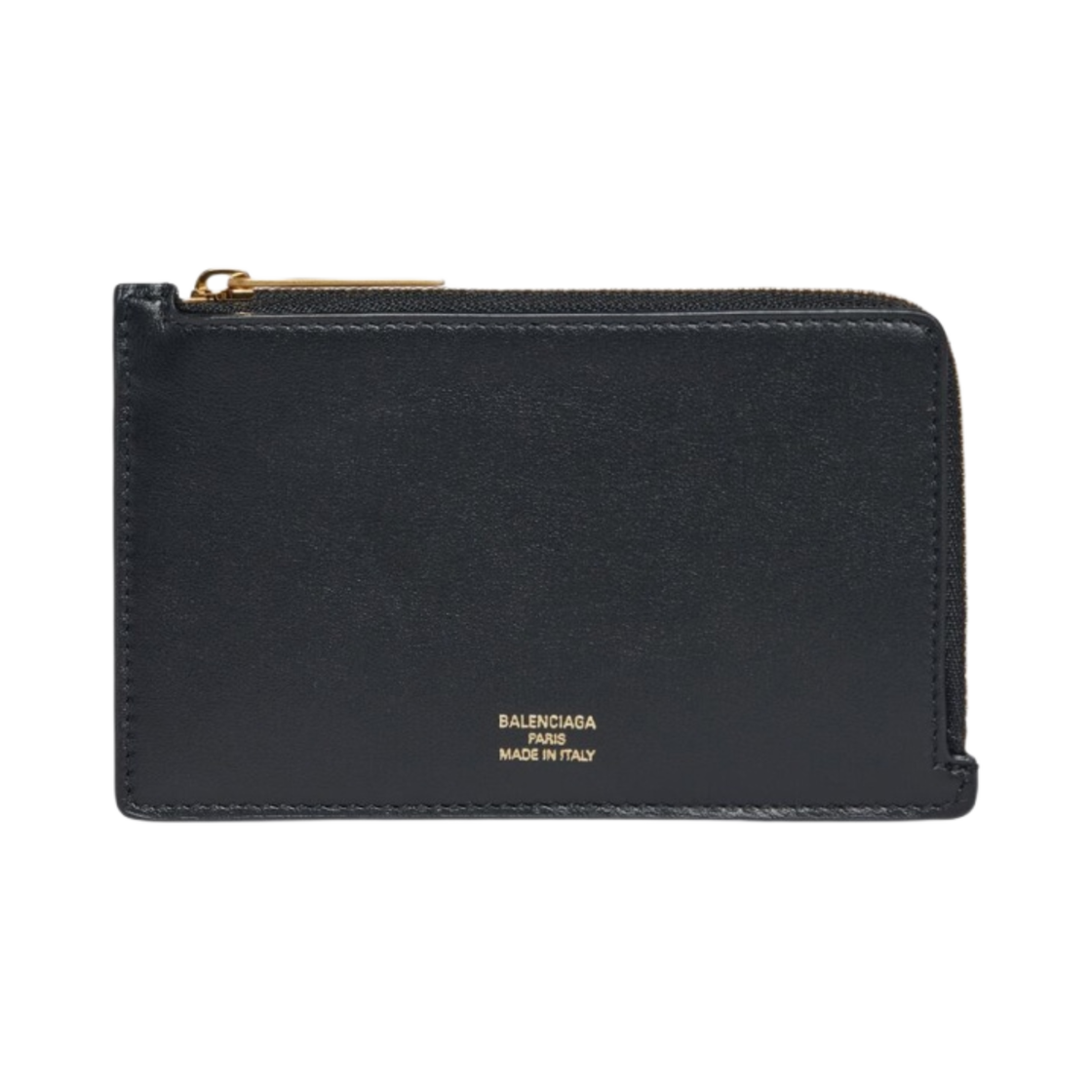 7367342AABY1061 Balenciaga Envelope Long Coin and Card Holder Black