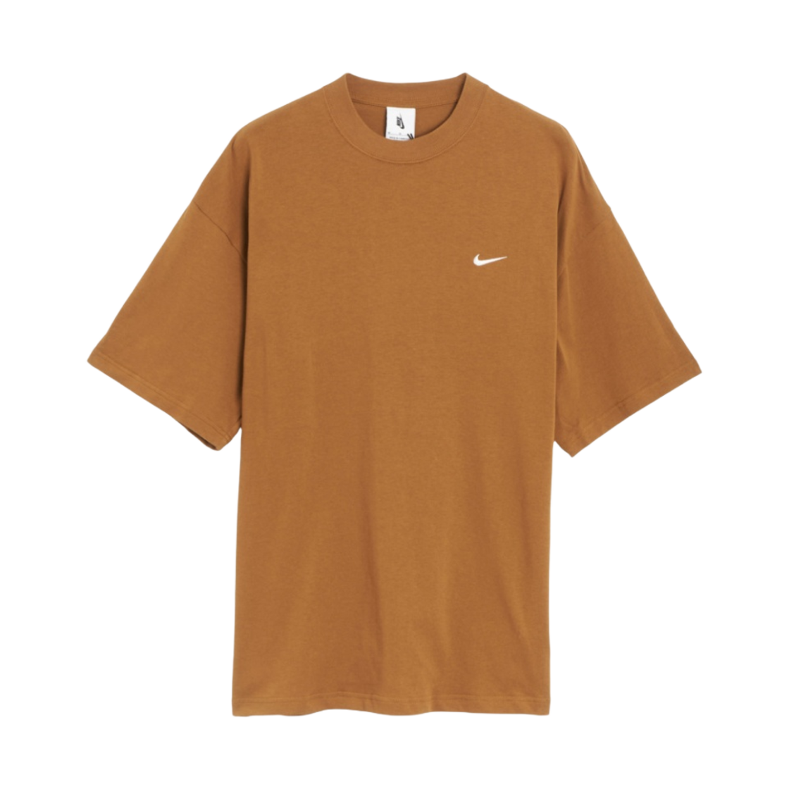 나이키 NRG 솔로 스우시 티셔츠 에일 브라운 - 아시아(Nike NRG Solo Swoosh T-Shirt Ale Brown - Asia) - 1