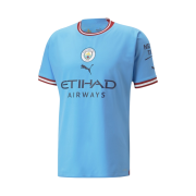 Puma Manchester City 2022/23 Home Authentic Jersey Team Light Blue (Non Marking Ver.)