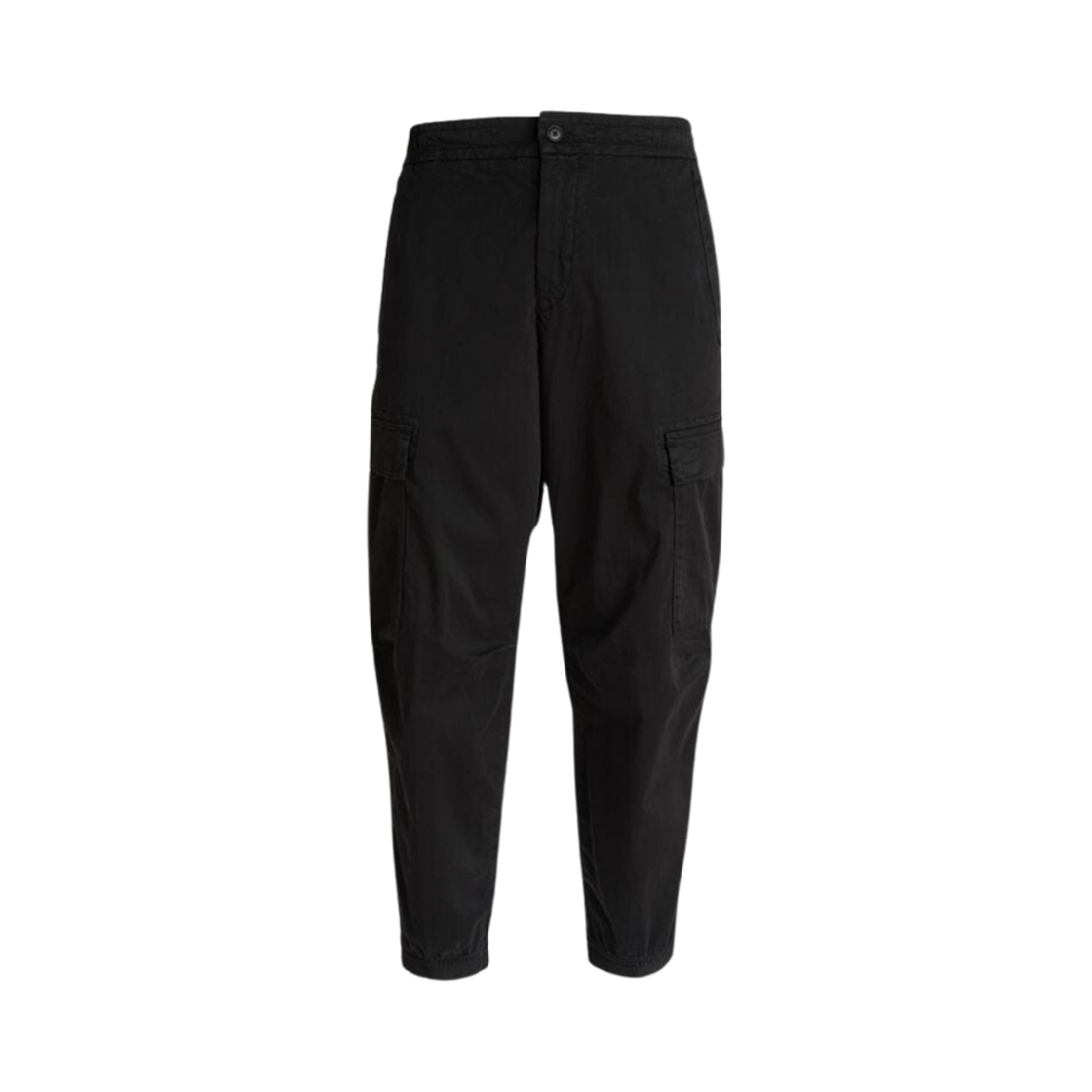 50477715-001 Hugo Boss Cotton Cargo Jogger Pants Black