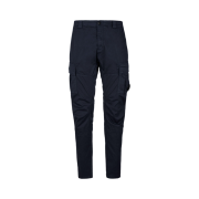 C.P. Company Stretch Sateen Lens Cargo Pants Navy - 23SS