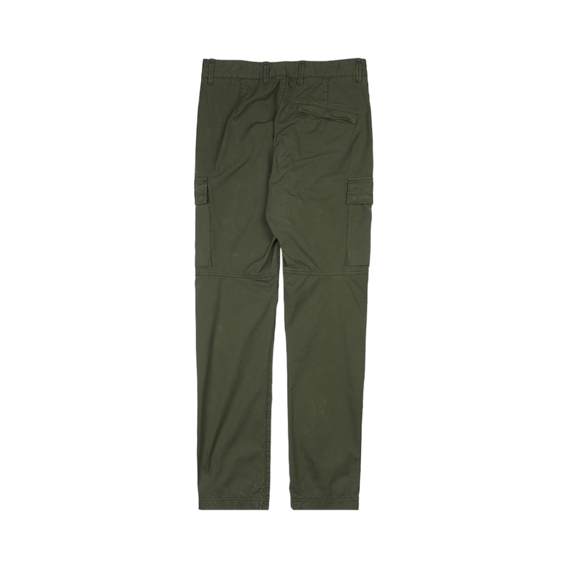 스톤 아일랜드 32710 스트레치 코튼 개버딘 가먼트 다이드 카고 트라우저 올리브 그린 - 23FW(Stone Island 32710 Stretch Cotton Gabardine Garment Dyed Cargo Trousers Olive Green - 23FW) - 2
