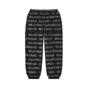 Supreme Logo Ripstop Track Pants Black - 21FW