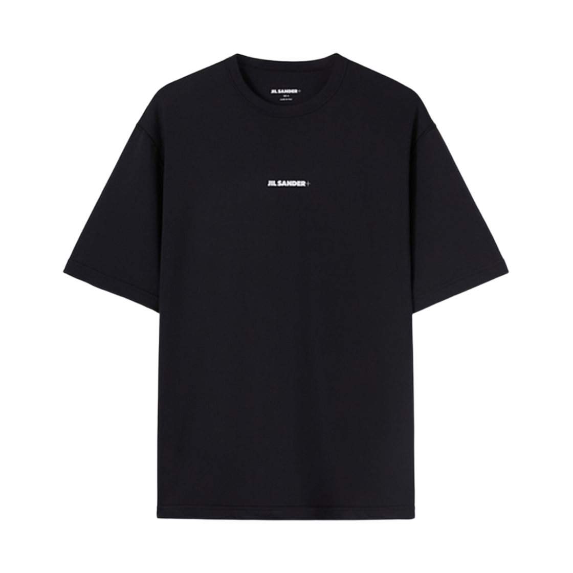 J47GC0023-J70031-001 Jil Sander Crew Neck Logo T-shirt Black - 22FW