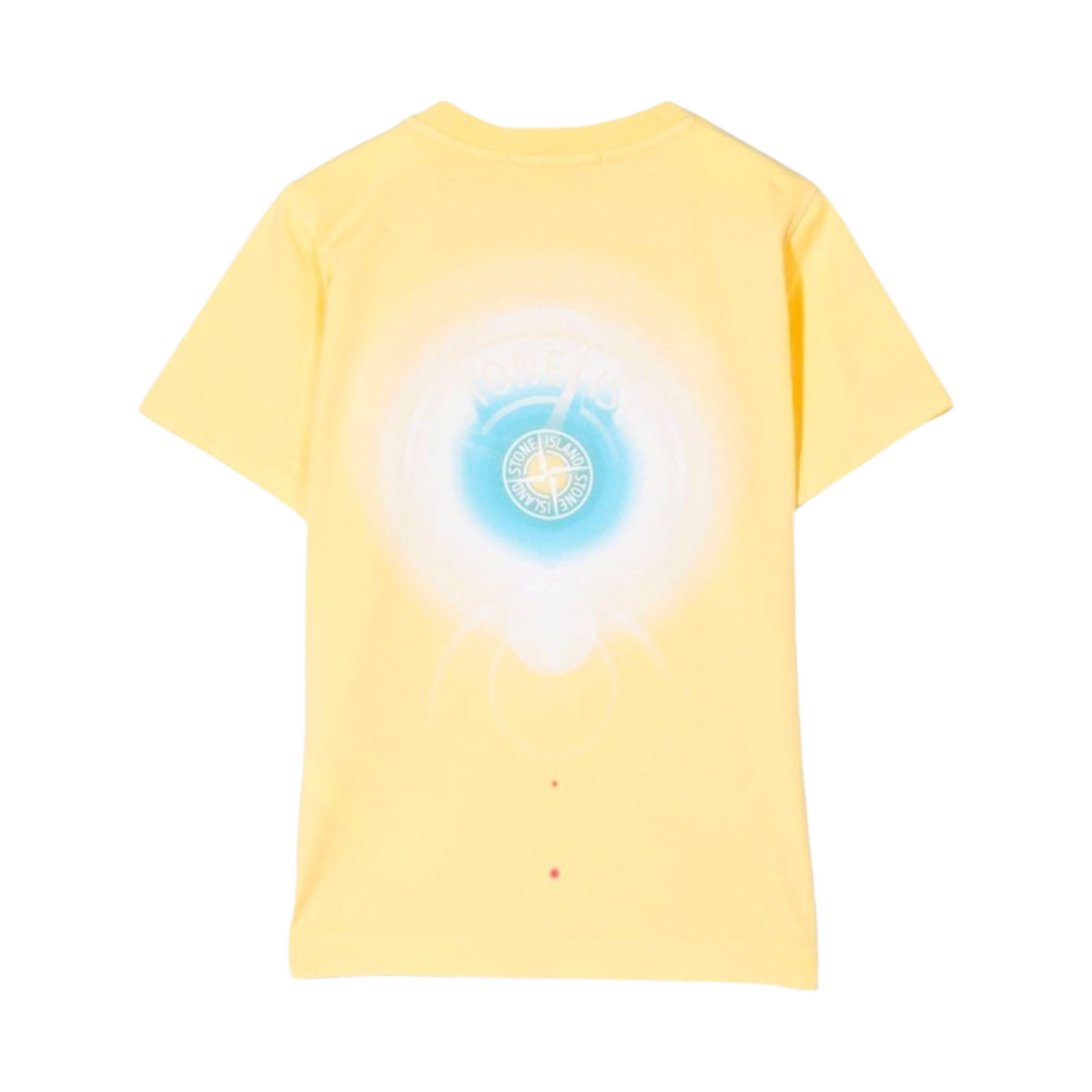(키즈) 스톤 아일랜드 21054 티셔츠 옐로우 - 22SS((Kids) Stone Island 21054 T-Shirt Yellow - 22SS) - 1