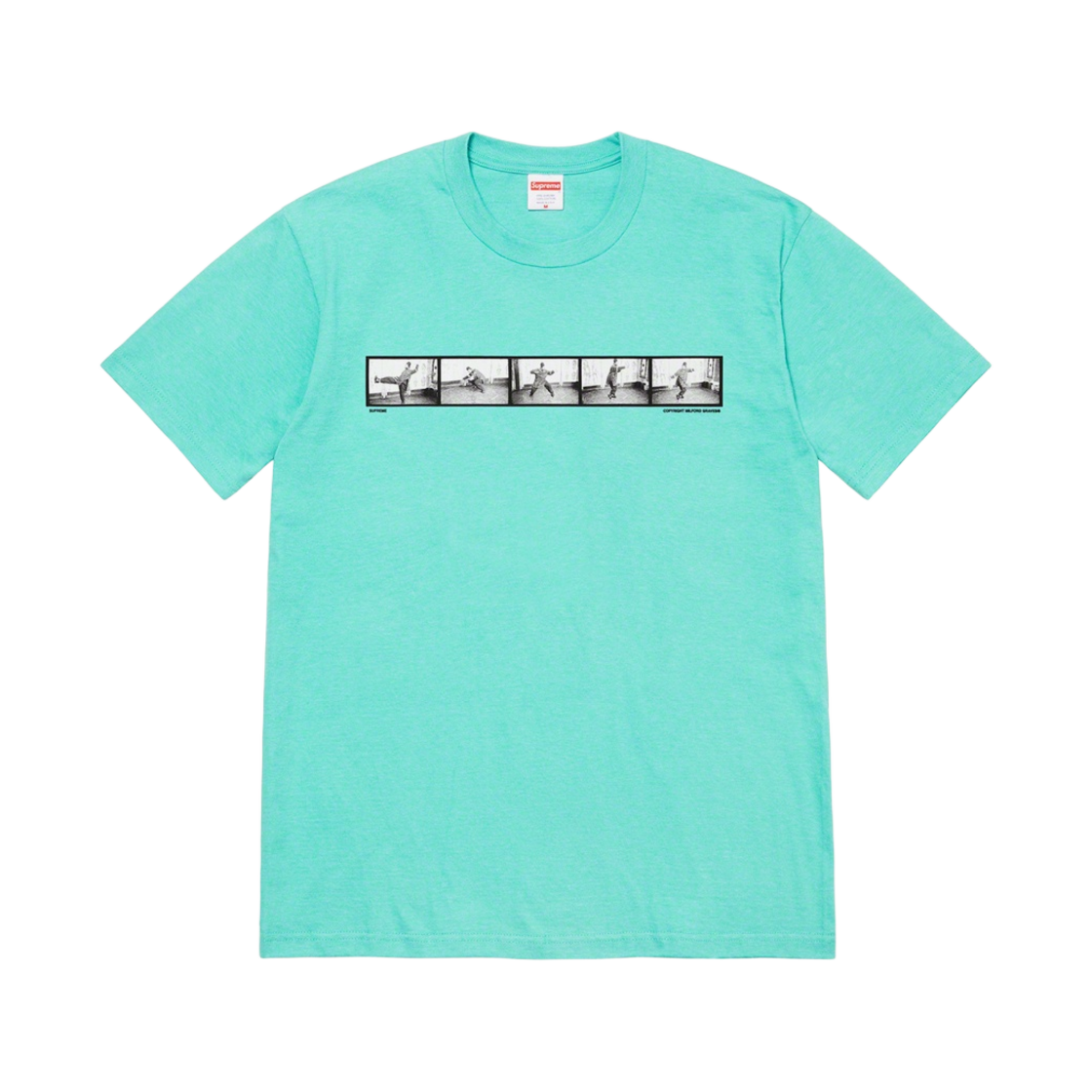 슈프림 밀포드 그레이브스 티셔츠 틸 - 22FW(Supreme Milford Graves T-Shirt Teal - 22FW) - 2