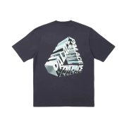 Palace Tri-Chrome T-Shirt Navy - 23SS