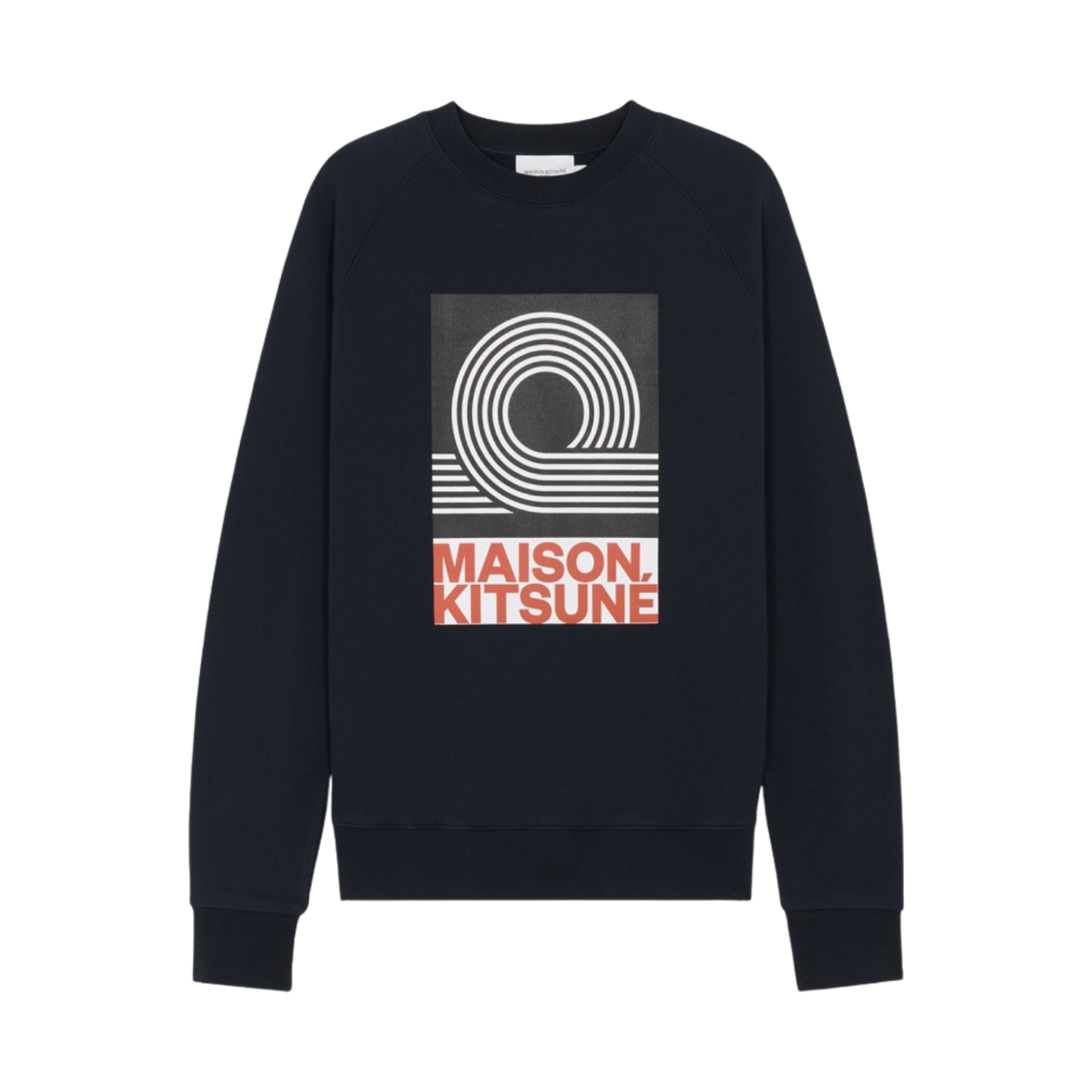 메종 키츠네 앤서니 버릴 클린 스웨트셔츠 네이비(Maison Kitsune Anthony Burrill Clean Sweatshirt Navy) - 1
