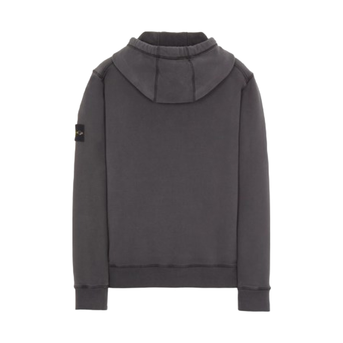 스톤 아일랜드 64120 코튼 플리스 후드 스웨트셔츠 다크 그레이 - 21FW(Stone Island 64120 Cotton Fleece Hooded Sweatshirt Dark Grey - 21FW) - 2